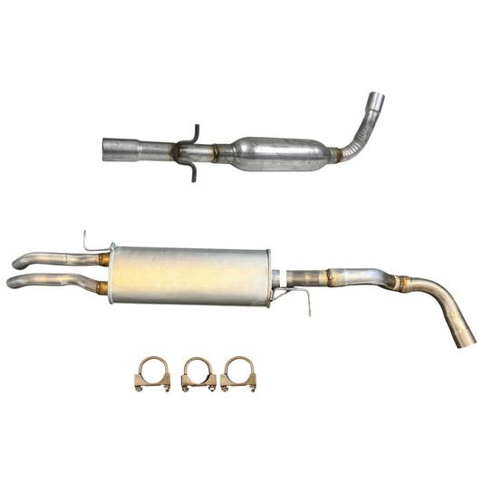 Volkswagen Jetta 2.8L (1999-2004) Middle Resonator and Rear Muffler
