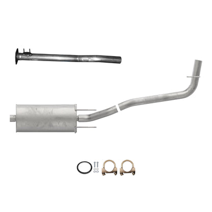 Toyota Tacoma 3.4L (2000-2004) (Except Standard Cab Pickup) (RWD; Pre Runner) Axel Pipe & Muffler With Tail Pipe