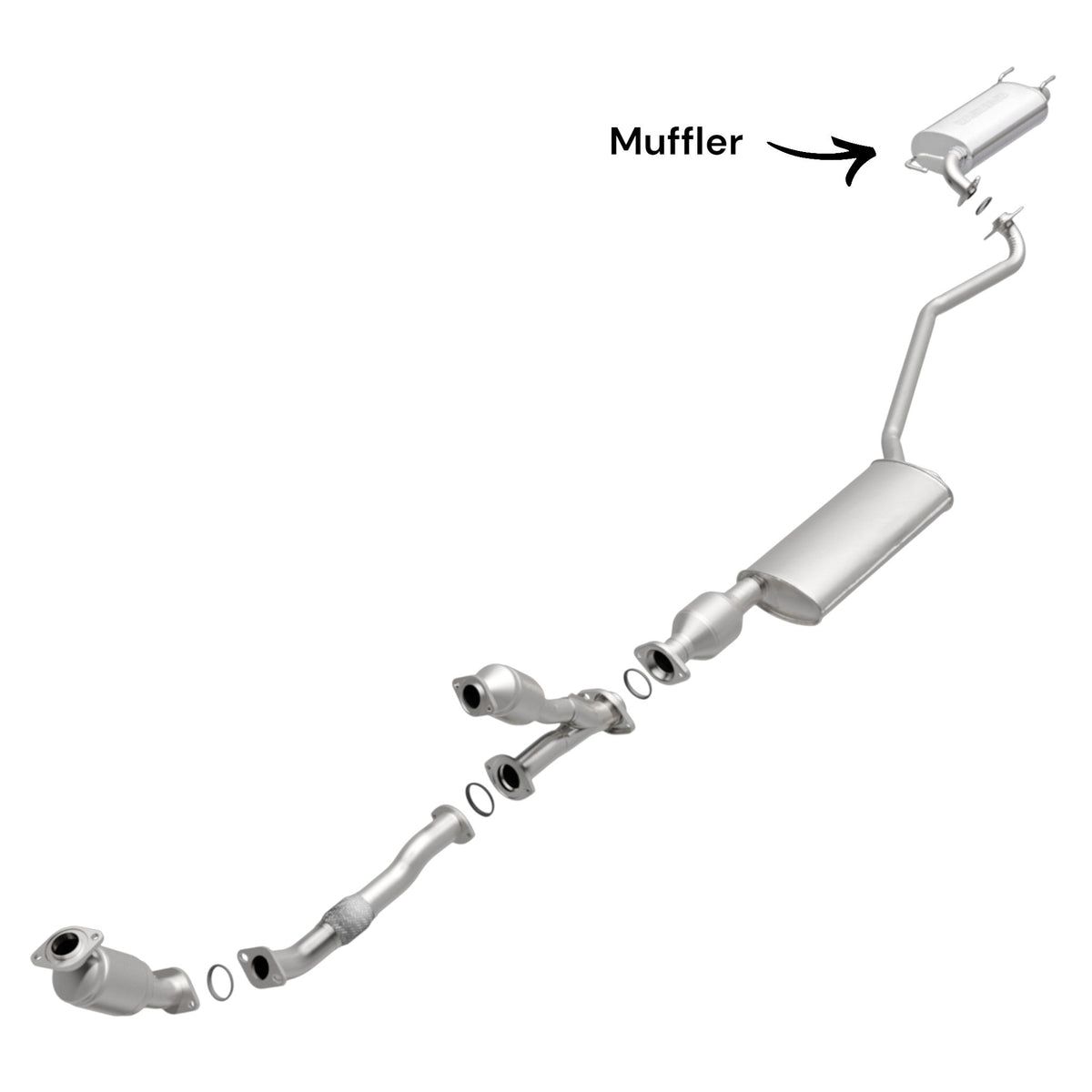 Lexus RX300 3.0L (1999-2003) Muffler