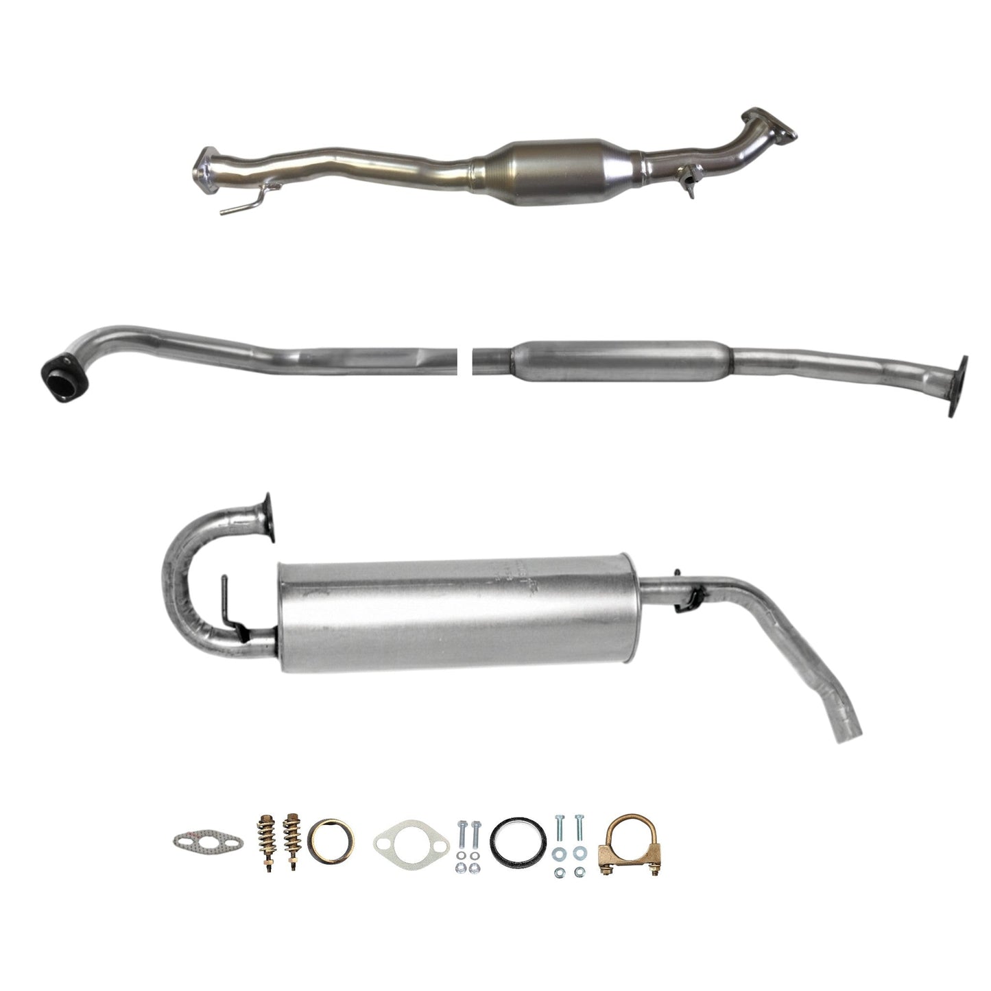 Toyota RAV4 2.0L (1998-2000) (4-Door) Catalytic Converter, Pipe and Muffler