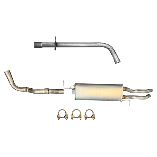 Volkswagen Jetta 1.9L (1999-2005) (Turbo DIESEL) Pipe and Rear Muffler