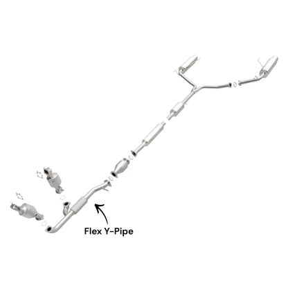 Acura TL 3.5L (2007, 2008) (Type S Model) Flex Y-Pipe