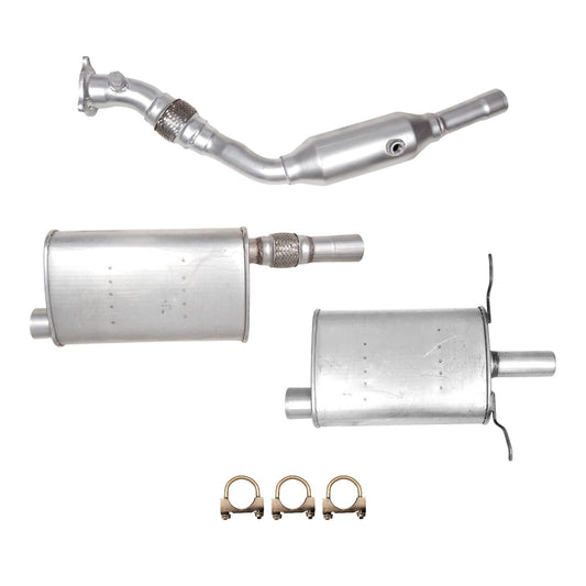 Chrysler Pacifica 3.5L (2004-2006) Catalytic Converter With Flex, Middle & Rear Mufflers
