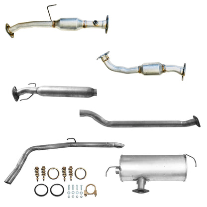 Toyota Sienna 2.7L (2011-2013) (FWD Only) Catalytic Converters, Resonator, Muffler with Tail Pipe