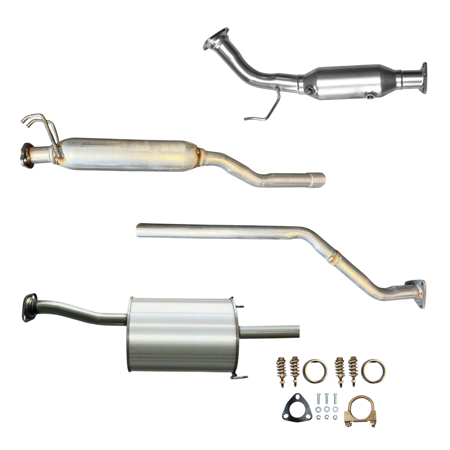 Honda Civic 2.0L (2002-2005) (Except: UK Built) Catalytic Converter, Resonator and Muffler