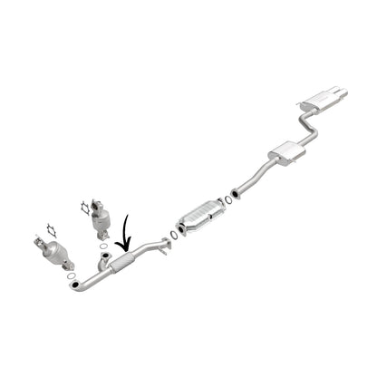 Tuyau flexible en Y avant pour Honda Pilot 3.5L V6 (2005-2008)