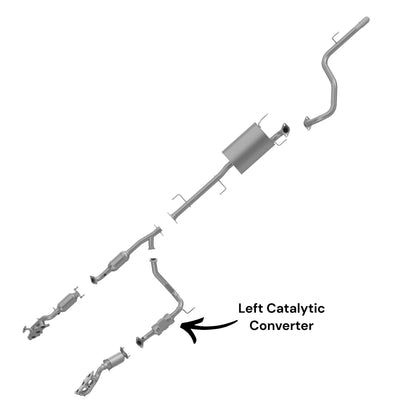 Toyota FJ Cruiser 4.0L (2007-2009) Left Side Catalytic Converter
