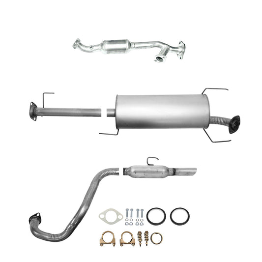 Toyota 4Runner 4.7L (2005-2009) Right Catalytic Converter, Muffler and Resonator