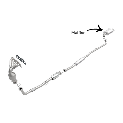 Silencieux hybride pour Toyota Camry 2.4L (2007-2011)