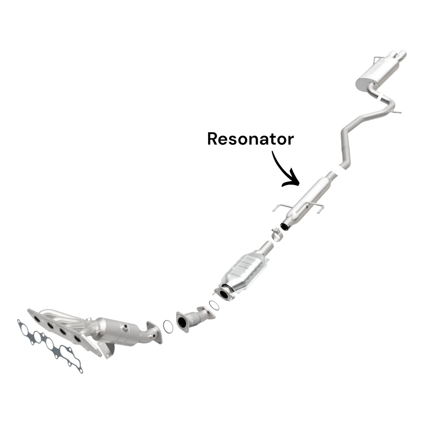 Ford Fusion 2.3L (2006-2009) Resonator Only