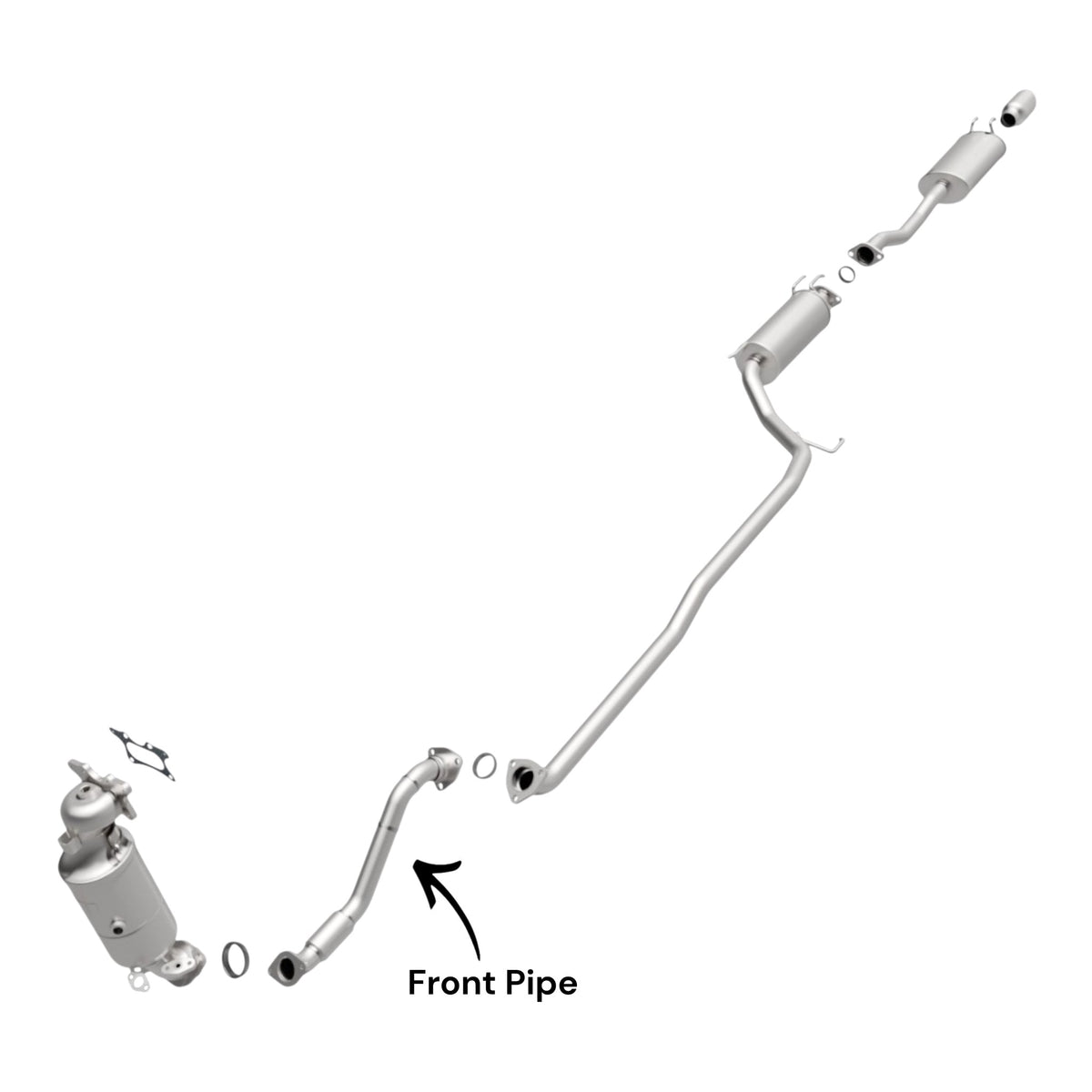 Honda Civic 1.8L (2006-2011) (Except Japan Built) (Automatic) Front Pipe