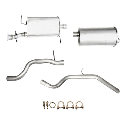 Mercury Mountaineer 4.6L (2006-2010) Front & Rear Mufflers and Front & Rear Tail Pipes