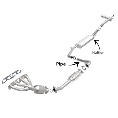 Nissan Frontier 2.5L (2005-2018) Pipe with Muffler
