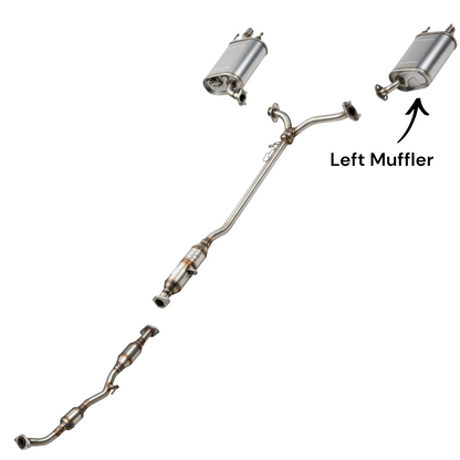 Toyota Camry 2.5L (2007-2011) (Left side) Driver Side Muffler