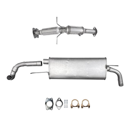 Volvo V50 2.4L (2005-2010) Catalytic Converter With Flex Pipe & Rear Muffler