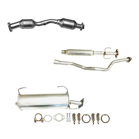 Nissan Versa 1.8L (2007-2012) (Hatchback) Catalytic Converter, Resonator And Muffler