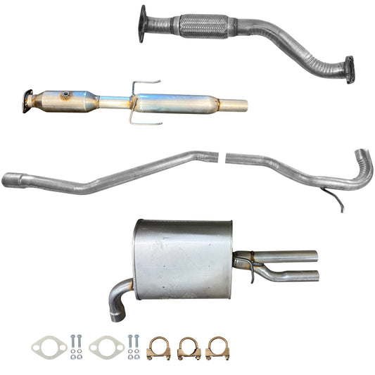 Ford Fusion 2.5L (2010-2012) (Non-Hybrid) Front Flex Pipe, Catalytic Converter with Resonator, Pipe and Muffler