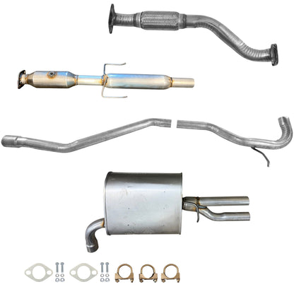 Mercury Milan 2.5L (2010-2011) (Non-Hybrid) Front Flex Pipe, Catalytic Converter with Resonator, Pipe and Muffler