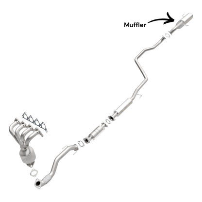 Kia Soul 2.0L (2010, 2011) Muffler