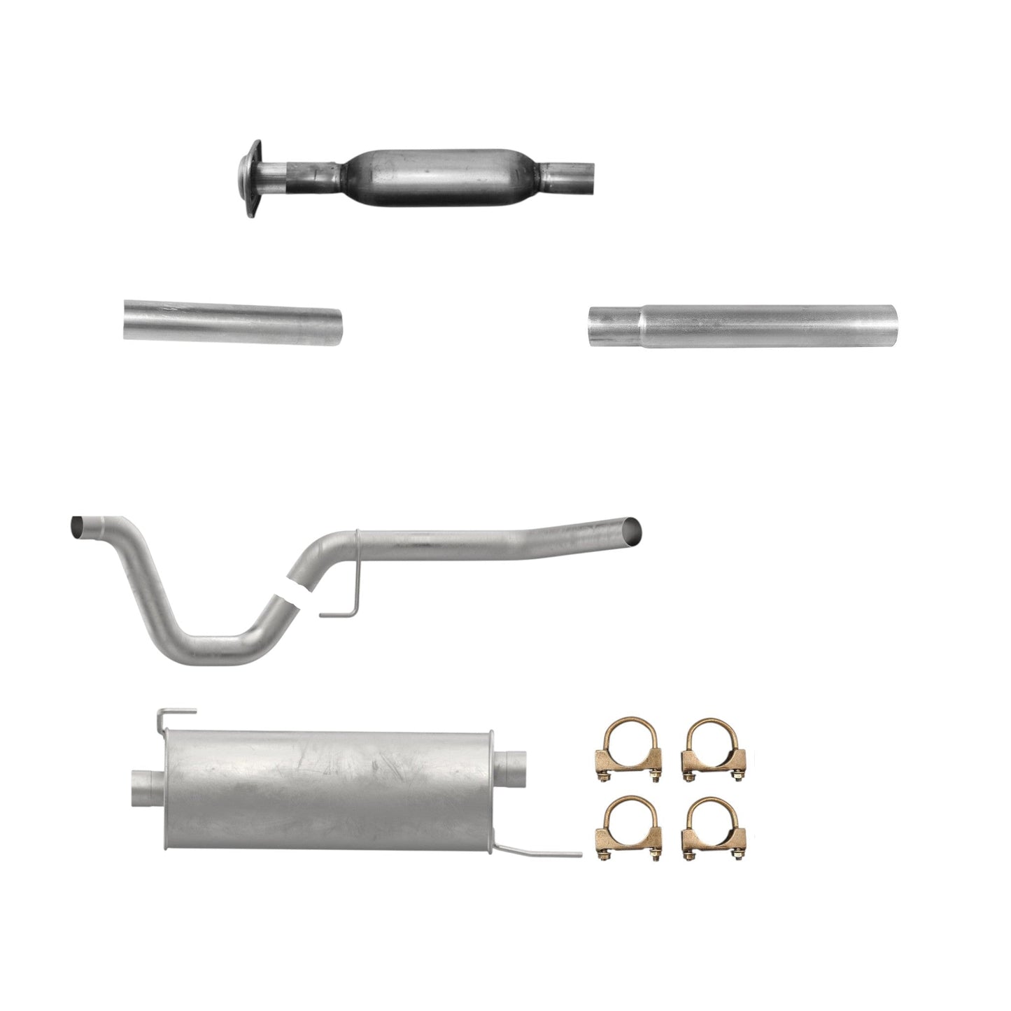 Ford F-150 6.2L (2011-2014) (157.0" Wheelbase) Resonator, Pipes, Muffler and Tail Pipe