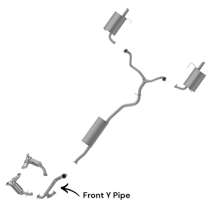 Chrysler Pacifica 4.0L (2007-2008) Front Y Pipe