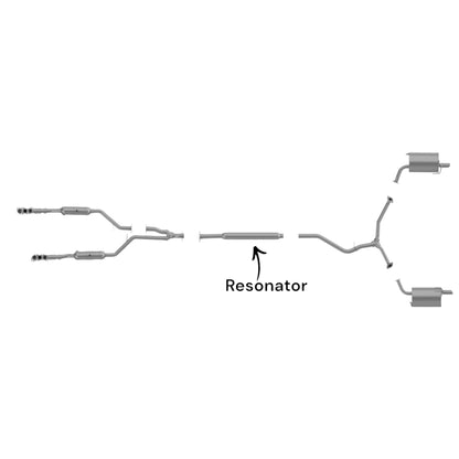 Subaru Outback 3.6L (2010-2015) Resonator Only