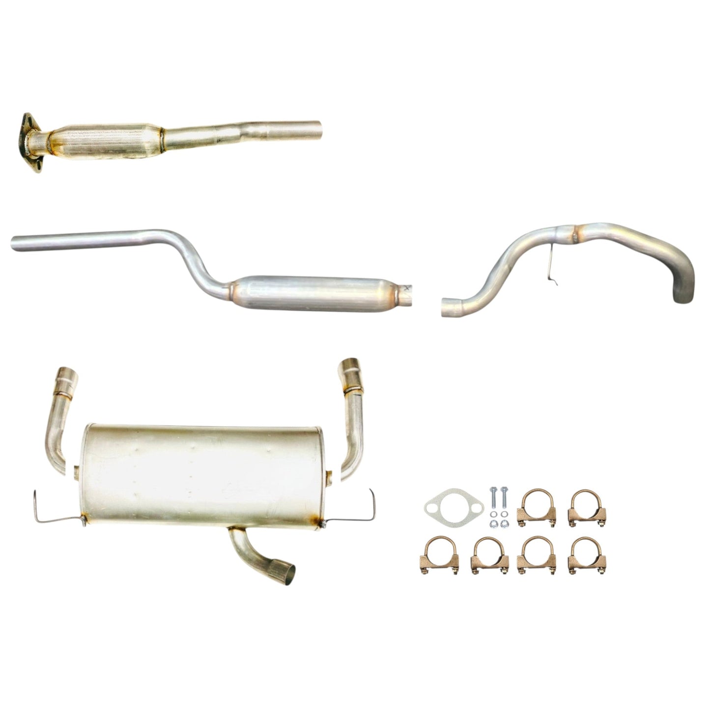 Ford Escape 2.0L (2013-2019) Front And Centre Resonator And Muffler