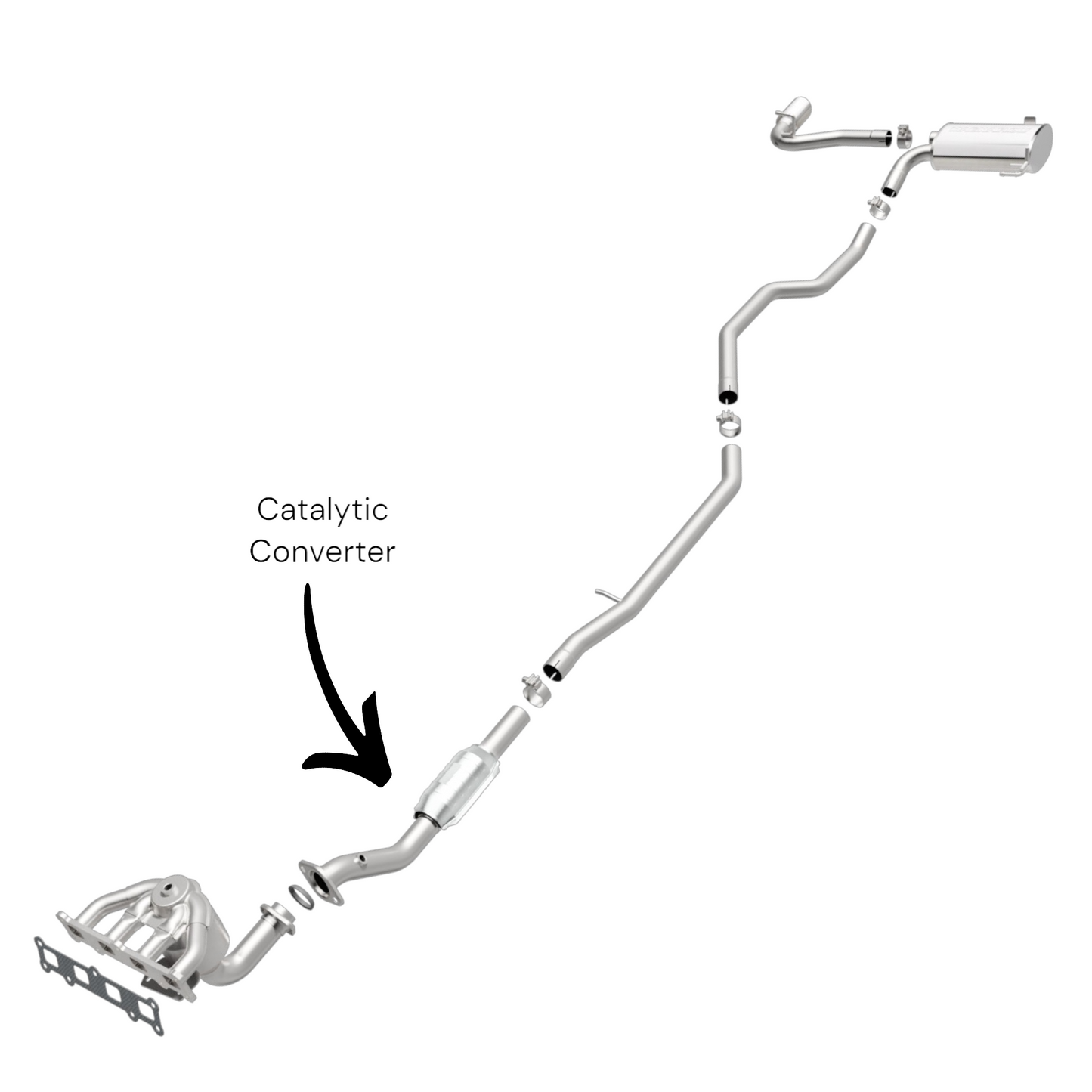 Jeep Patriot 2.4L 2011-2017 (AWD Only) Catalytic Converter