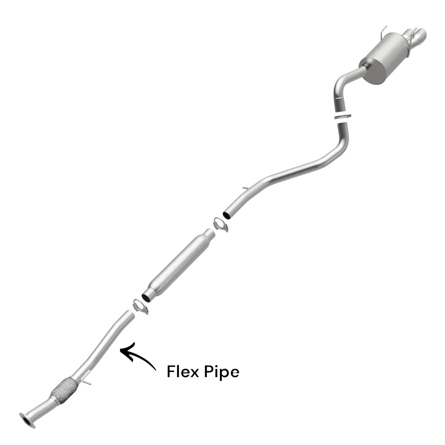 Fiat 500 1.4L (2012-2017) Flex Pipe