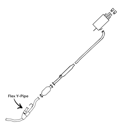 Toyota Camry 3.0L (1992-1993) Flex Pipe