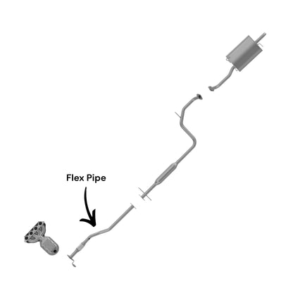 Hyundai Accent 1.6L (2001-2005) Flex Pipe