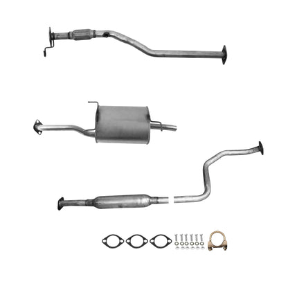 Tuyau flexible, résonateur et silencieux pour Hyundai Accent 1.5L (2000-2002) et 1.6L (2001-2005)
