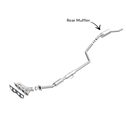 Toyota Echo Sedan (2000-2005) & Toyota Echo coupe 1.5L (2000-2003) Rear Muffler