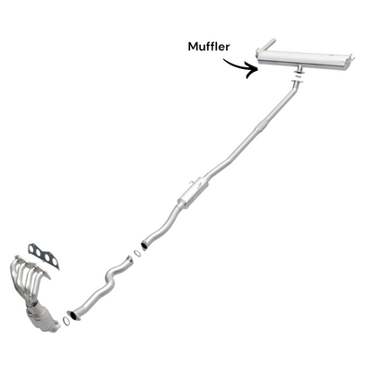 Toyota Rav4 2.4L (2004-2005) Muffler