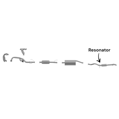 Ford Escape 3.0L (2001-2008) Resonator