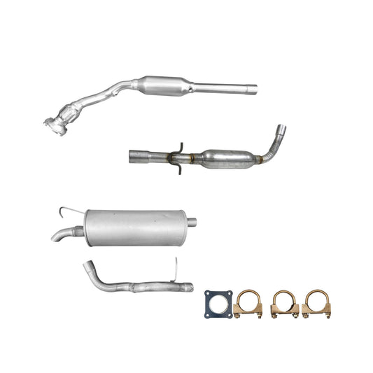 Volkswagen Golf GTI 1.8L (2002-2006) (Turbo) Flex With Catalytic Converter, Resonator And Muffler
