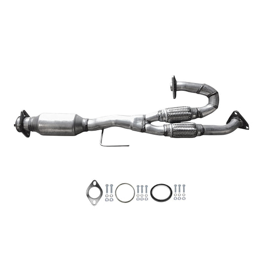 Nissan Altima 3.5L (2002-2006) Flex Y-Pipe with Catalytic Converter