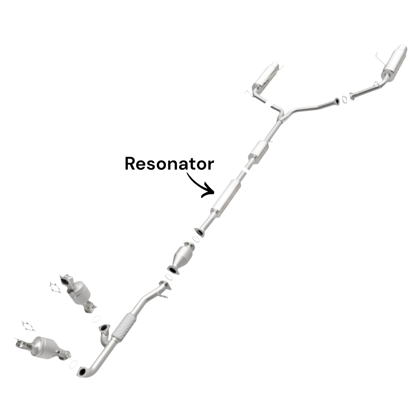 Honda Accord 3.0L (2005-2007) (4 Door) (FULL HYBRID) Resonator