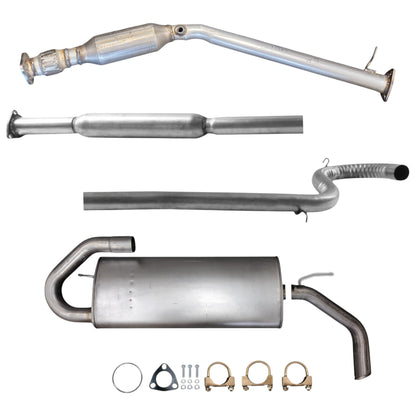 Chevrolet Equinox 3.4L (2007-2009) Catalytic Converter with Flex, Resonator and Muffler