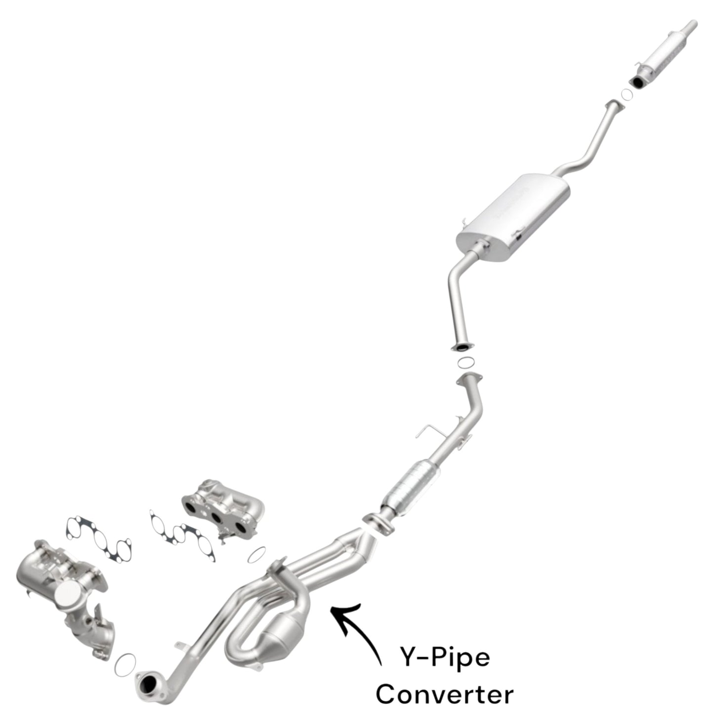 Toyota Sienna 3.0L (2001-2003) Y-Pipe Catalytic Converter