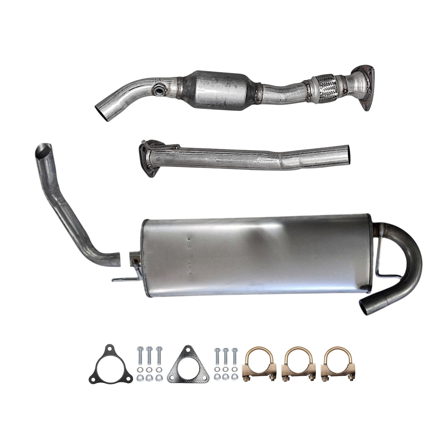 Saturn Vue 2.2L (2002-2007) Catalytic Converter With Flex & Muffler
