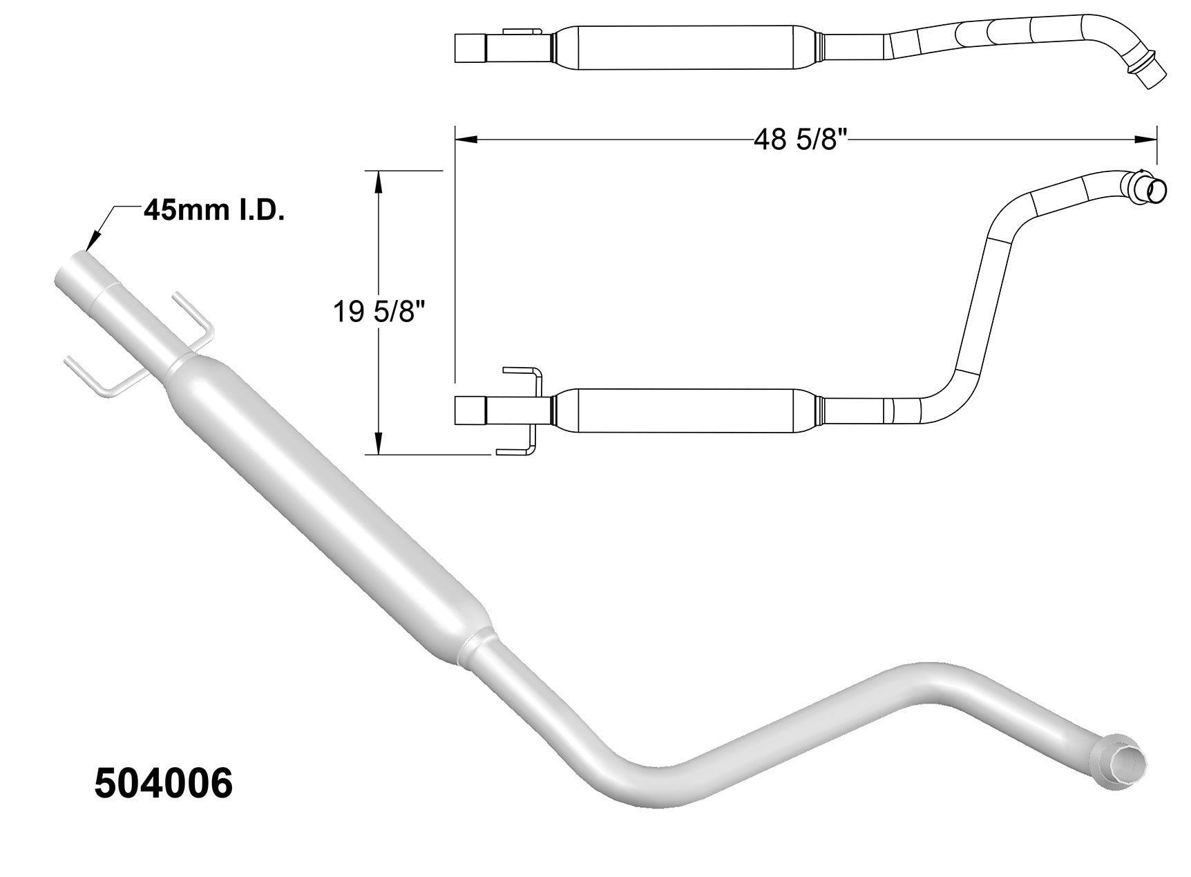 Toyota Echo 1.5L V8 (2000-2003) Resonator