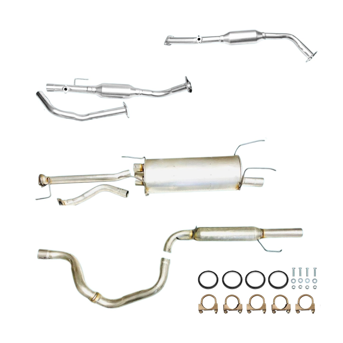 Toyota Sequoia 4.7L (2001-2004) Catalytic Converters, Muffler and Resonator