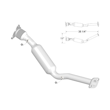 Pontiac Pursuit 2.4L (2006) V4 Catalytic Converter