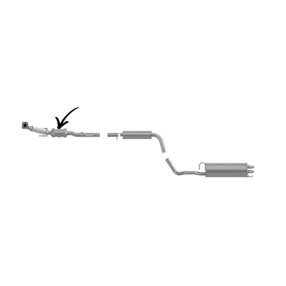 Convertisseur catalytique pour Volkswagen Beetle 2.0L (2001-2005) V4 traction avant