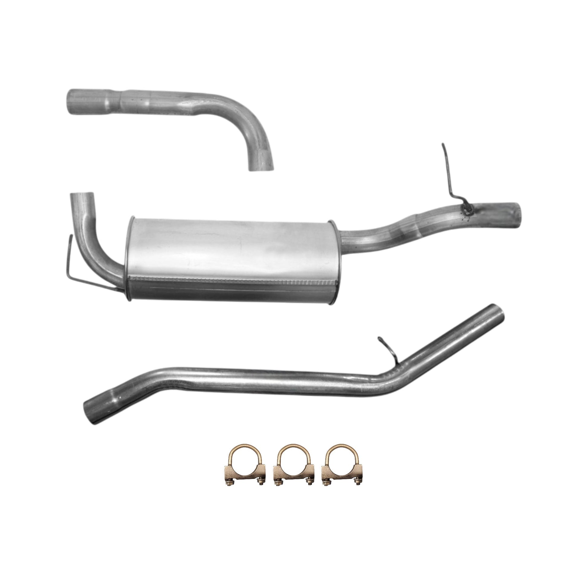 Mazda 3 2.0L (2004-2009) (Federal Emissions System) Muffler & Tail Pipe
