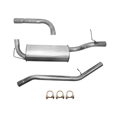 Mazda 3 2.0L (2004-2009) (Federal Emissions System) Muffler & Tail Pipe