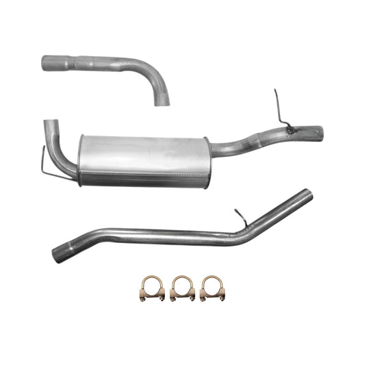 Mazda 3 2.0L (2004-2009) (Federal Emissions System) Muffler & Tail Pipe