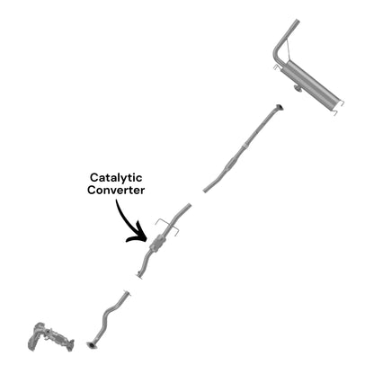 Toyota RAV4 2.4L (2004, 2005) Catalytic Converter