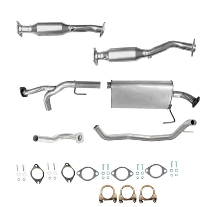Convertisseurs, silencieux avec essieu et tuyau d'échappement pour Nissan Pathfinder Armada 5.6L 2004